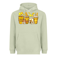 Matcha childhood cancer coffee cups Heavyweight Hoodie - Zillion Design Studio