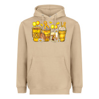 Mushroom childhood cancer coffee cups Heavyweight Hoodie - Zillion Design Studio
