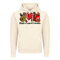 Vintage Artic peace love  hot chocolate Vintage Hoodie - AdoDesignShop
