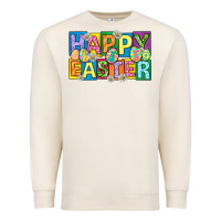 Sandshell happy easter with eggs Premium Sweatshirt - Neo Western