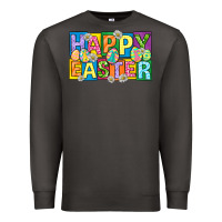 Smoke happy easter with eggs Premium Sweatshirt - Neo Western