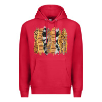 Cardinal western brushstrokes Premium Hoodie - AdoDesignShop
