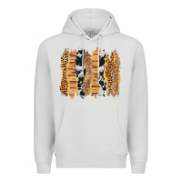 Dove Grey western brushstrokes Premium Hoodie - AdoDesignShop