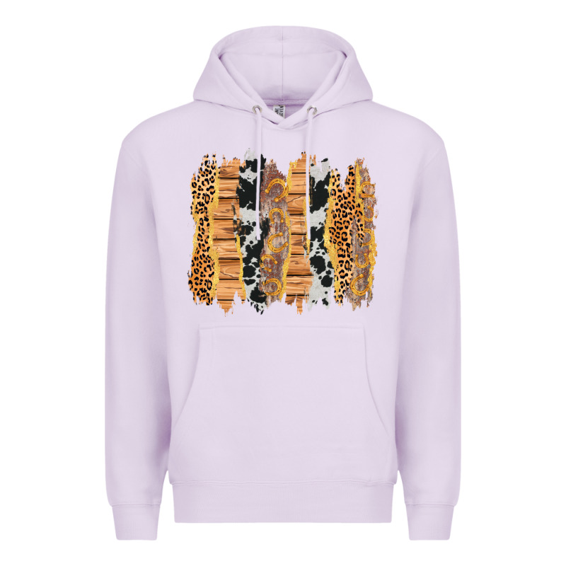 Western Brushstrokes Premium Hoodie by AdoDesignShop | Teevron