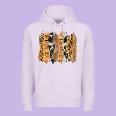 Western Brushstrokes Premium Hoodie Designed By Adodesignshop