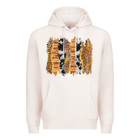 Pale Pink western brushstrokes Premium Hoodie - AdoDesignShop