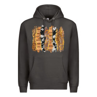 Smoke western brushstrokes Premium Hoodie - AdoDesignShop