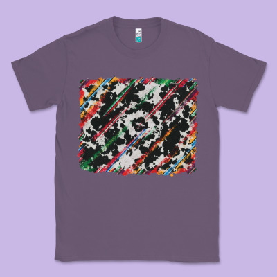 Cowhide And Serape Background Classic Tee Designed By Ranaportraitstore