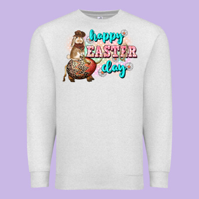 Happy Easter Day Rodeo Easter Day Premium Sweatshirt Designed By Cowgirlartshop