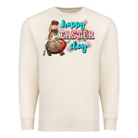 Sandshell Happy Easter Day rodeo Easter Day Premium Sweatshirt - CowGirlArtShop