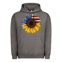 Pigment Tornado american flag sunflower Urban Hoodie - Jasminsmagicworld