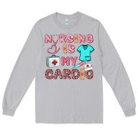 Moon Dust nursing is my cardio Long Sleeve Tee - BarkalooDesign