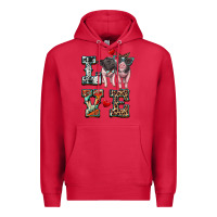 Cardinal love baby pigs Premium Hoodie - Artiststas