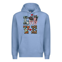 Colony Blue love baby pigs Premium Hoodie - Artiststas