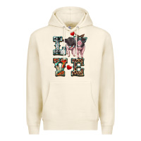 Tofu love baby pigs Premium Hoodie - Artiststas
