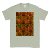 Matcha cactus background Classic Tee - RanaPortraitStore