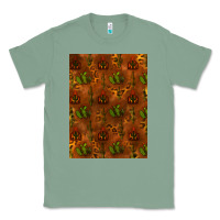 Sage cactus background Classic Tee - RanaPortraitStore