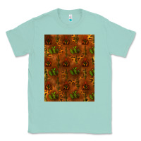Seafoam cactus background Classic Tee - RanaPortraitStore