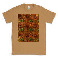 Toasted Coconut cactus background Classic Tee - RanaPortraitStore