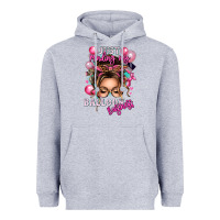 Heather Grey just minding my balloon business messy bun Heavyweight Hoodie - texasbilliewilder