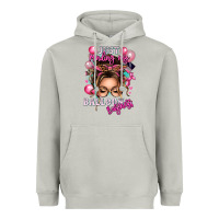 Moon Dust just minding my balloon business messy bun Heavyweight Hoodie - texasbilliewilder
