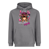 Storm just minding my balloon business messy bun Heavyweight Hoodie - texasbilliewilder