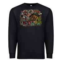 Black rodeo Premium Sweatshirt - SublimationCraftShop