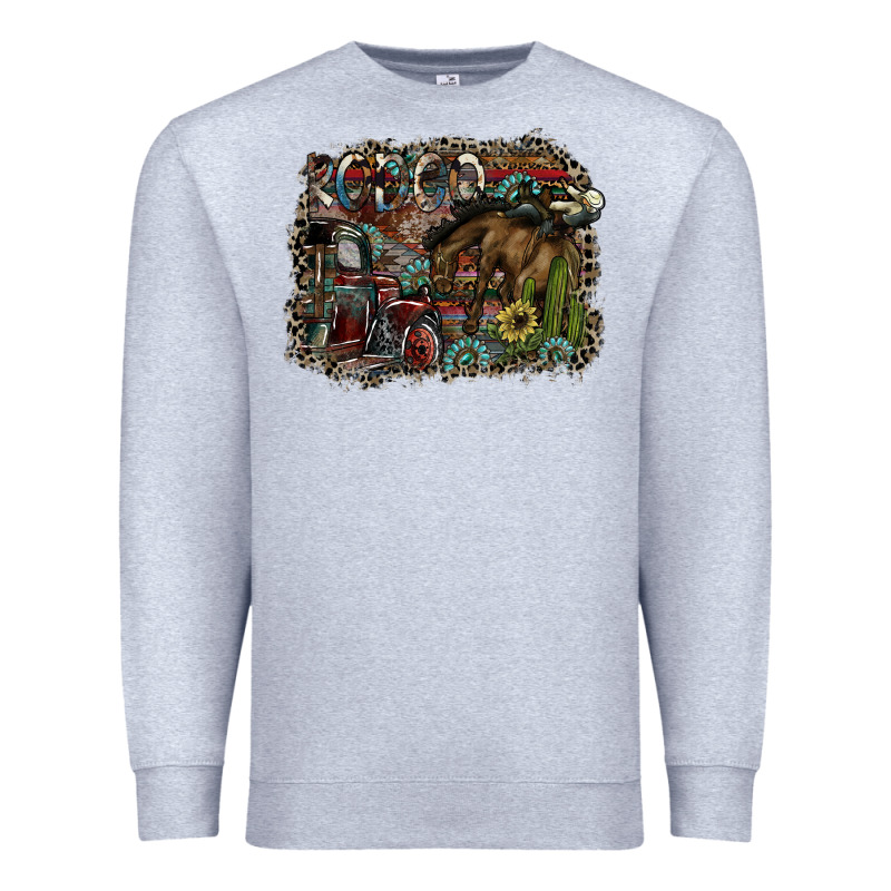 Rodeo Premium Sweatshirt by SublimationCraftShop | Teevron
