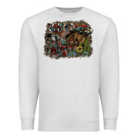 Oatmeal Heather rodeo Premium Sweatshirt - SublimationCraftShop