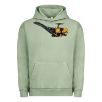 Pigment Oil Green Cold Planer Urban Hoodie - LillyAllenDesigns