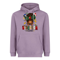 Lavender director life afro messy bun Heavyweight Hoodie - texasbilliewilder