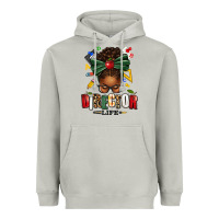 Moon Dust director life afro messy bun Heavyweight Hoodie - texasbilliewilder