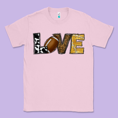 Football Love Classic Tee Designed By Ranaportraitstore