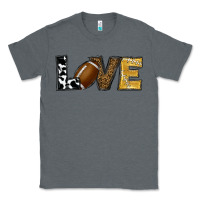 Charcoal Heather football love Classic Tee - RanaPortraitStore