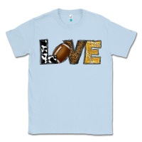 Dusty Blue football love Classic Tee - RanaPortraitStore