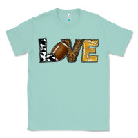 Seafoam football love Classic Tee - RanaPortraitStore