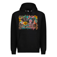 Black just a girl who loves pigs Premium Hoodie - Artiststas