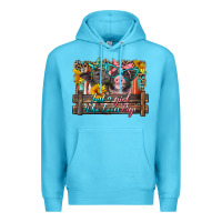 Ocean Blue just a girl who loves pigs Premium Hoodie - Artiststas