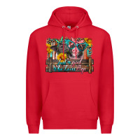 Red just a girl who loves pigs Premium Hoodie - Artiststas