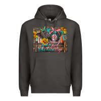 Smoke just a girl who loves pigs Premium Hoodie - Artiststas
