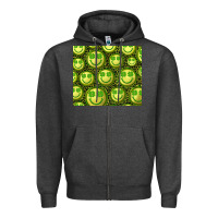 St. Patricks Day Lucky Face Zipper Hoodie | Teevron