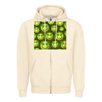Sandshell st. patricks day lucky face Zipper Hoodie - RanaPortraitStore
