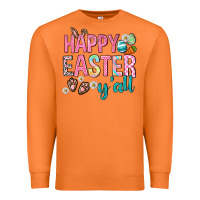 Carrot Happy Easter y'all Premium Sweatshirt - Neo Western