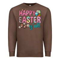 Chestnut Happy Easter y'all Premium Sweatshirt - Neo Western