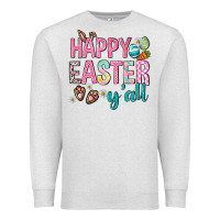 Oatmeal Heather Happy Easter y'all Premium Sweatshirt - Neo Western