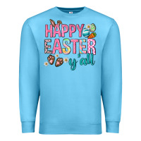 Ocean Blue Happy Easter y'all Premium Sweatshirt - Neo Western