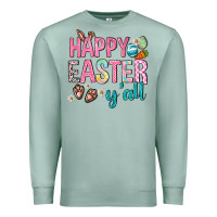 Seafoam Happy Easter y'all Premium Sweatshirt - Neo Western
