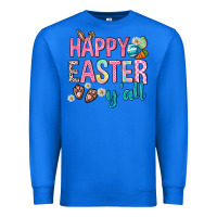 True Royal Happy Easter y'all Premium Sweatshirt - Neo Western