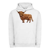 Pigment Lunar Rock highland cow Urban Hoodie - BarkalooDesign