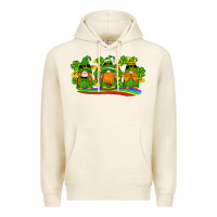 Tofu st patricks day gnomes shamrock gold rainbow Premium Hoodie - Artiststas